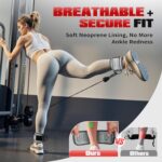 Ankle Resistance Bands with Cuffs, Leg and Glutes Exercise Gear, R... - Image 6