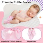Toulite 12 Pairs Preemie Socks Child Ladies Boys Untimely Ruffle Flip C... - Image 6