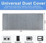 79 x 23.6inches Washer and Dryer Covers for the Prime, Magnet Non-slip W... - Image 3
