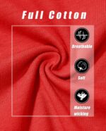 MAGCOMSEN Girls's Lengthy-Sleeve Crew-Neck Cotton T-Shirt Basic-Match Shi... - Image 7