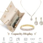 YYW 4 Items Ladies Night Purses Clutch Purse Bag with Rhinestone C... - Image 5