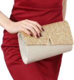 YYW 4 Items Ladies Night Purses Clutch Purse Bag with Rhinestone C... - Image 7