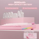 AULA F108 PRO - Wi-fi Mechanical Keyboard with Display screen & Knob,Full S... - Image 7