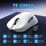 Transformers GM04 63g Light-weight Wi-fi Gaming Mouse, 12000 DPI, PA... - Image 4