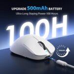 Transformers GM04 63g Light-weight Wi-fi Gaming Mouse, 12000 DPI, PA... - Image 6