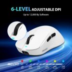 Transformers GM04 63g Light-weight Wi-fi Gaming Mouse, 12000 DPI, PA... - Image 7