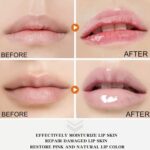 2PCS Turmeric Lip Scrub for Darkish Lips, Lip Balm Moisturizer for Smoker... - Image 7