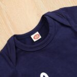 GRNSHTS New child Child Boy Romper Coming Residence Outfits Letter Print Bodys... - Image 5