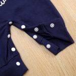 GRNSHTS New child Child Boy Romper Coming Residence Outfits Letter Print Bodys... - Image 7