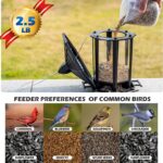 Birdream 2 Pack Chook Feeders for Outside Hanging, Retro Pagoda Design ... - Image 3