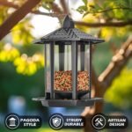 Birdream 2 Pack Chook Feeders for Outside Hanging, Retro Pagoda Design ... - Image 4