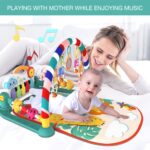 Eners Child Gyms Play Mats Musical Exercise Heart Child Piano Fitness center Mat T... - Image 4