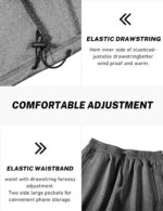 MoFiz Males's Tracksuits for Males Athletic Sweatsuits Set 2 Piece Monitor S... - Image 6