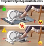 Non-Slip Mat for Ellipse Leg Exerciser Machine, Apply to Below Desk El... - Image 3