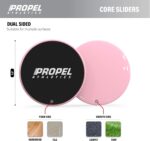 | Set of two Premium Core Sliders with Free Exercise Video & Journey Bag |... - Image 3