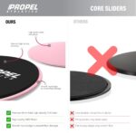 | Set of two Premium Core Sliders with Free Exercise Video & Journey Bag |... - Image 5