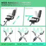 BARWING Stationary Train Bike for House Exercise, 5 IN 1 Foldable Ind... - Image 6