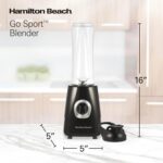 Hamilton Seashore Go Sport Moveable Blender For Smoothies With 20 Oz. Ble... - Image 6