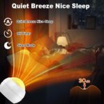 Bladeless Tower Fan, 1400W Area Heater & 40W Cooler Fan Combo with Re... - Image 8