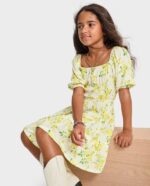 The Kids's Place women Floral Smocked Babydoll Gown - Image 6