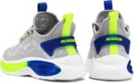 RUNSIDE Boys Women Sneakers, Lace up Children Tennis Footwear for Strolling/Run... - Image 9
