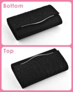 TINDTOP Clutch Purses for Girls, Formal Night Baggage Suede Shoulder En... - Image 7