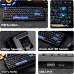 EPOMAKER HE80 Corridor Impact Gaming Keyboard, 8K Polling & 32K Scan, Crea... - Image 4