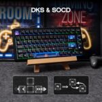 EPOMAKER HE80 Corridor Impact Gaming Keyboard, 8K Polling & 32K Scan, Crea... - Image 5