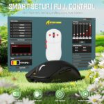 ATTACK SHARK X8 SE Wi-fi Gaming Mouse,55g Extremely-Light-weight Wired/B... - Image 8