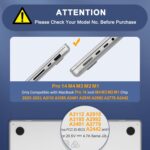 MOSISO Suitable with MacBook Professional 14 inch Case 2025, 2024-2021 M4 M3 ... - Image 3