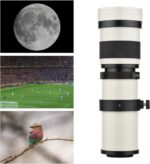 Andoer Digicam MF Tremendous Telephoto Zoom Lens F/8.3-16 420-800mm T2 Mount... - Image 5