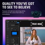 Elgato Facecam 4K - 4K60 Studio Webcam, DSLR-Like Management, Cinematic E... - Image 3