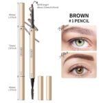 Docolor Make-up Micro Forehead Pencil, Definer Eyebrow Pencil,Twin-Sided,Ul... - Image 5