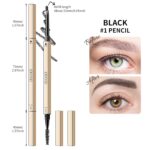 Docolor Make-up Micro Forehead Pencil, Definer Eyebrow Pencil,Twin-Sided,Ul... - Image 6