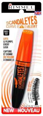 Rimmel London Scandaleyes Curve Alert Mascara, Volumizing, Curls, Plum... - Image 5