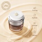 Tighten and Carry Neck Cream, Deep Hydration Neck Firming Cream with Re... - Image 3