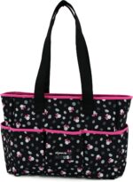 Disney Multi Piece Tote, Minnie Print 8 Pockets 4 Pcs - Image 3