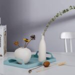 Abbittar Ceramic Vase Set of three, Minimalist Flower Vase for Rustic, Mod... - Image 4