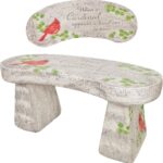Alpine Company YEN624L Outside Memorial Bench with Sentiment When ... - Image 6