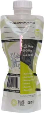 Collapsible Shaker Bottle for Protein Shakes, Dietary supplements - 12 Ounce R... - Image 3