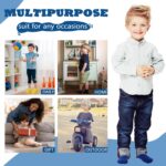 Tphon Non Slip Toddler Socks 12 Pairs Youngsters Grip Sock for Boys Ladies Ba... - Image 7