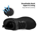 DREAM PAIRS Boys Women Footwear Children Tennis EZ-Ons FunRun Breathable Runn... - Image 4