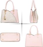 KKXIU Triple Compartments Purses and Purses for Ladies Trend Women... - Image 4
