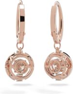 SWAROVSKI Una Pierced Drop Earrings with Dancing Crystal and Matching ... - Image 3