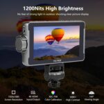 VILTROX DC-550 Contact Display screen DSLR Digicam Subject Monitor 1200 Nits Excessive-B... - Image 3