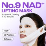 numbuzin No.9 Sheet Masks | NAD+ BIO Lifting-sil Full Face Masks | Impro... - Image 3