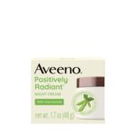 Aveeno Positively Radiant Moisturizing Face & Neck Evening Cream with To... - Image 6