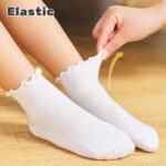 6 Pairs Toddler Ruffle Socks for Women - Child Grip Socks with Non-Slip... - Image 7