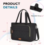 mommore Diaper Bag Tote Small Child Bag with Insulated Pockets, Lightwe... - Image 6