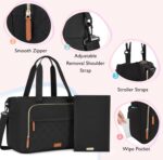 mommore Diaper Bag Tote Small Child Bag with Insulated Pockets, Lightwe... - Image 7